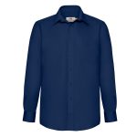 Camicia da uomo a manica lunga con bottoni in tinta - immagine 5
