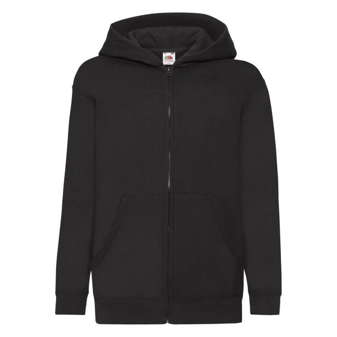 Felpa bambina con zip e cappuccio - immagine 8