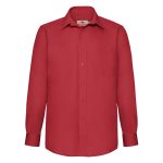 Camicia da uomo a manica lunga con bottoni in tinta - immagine 3