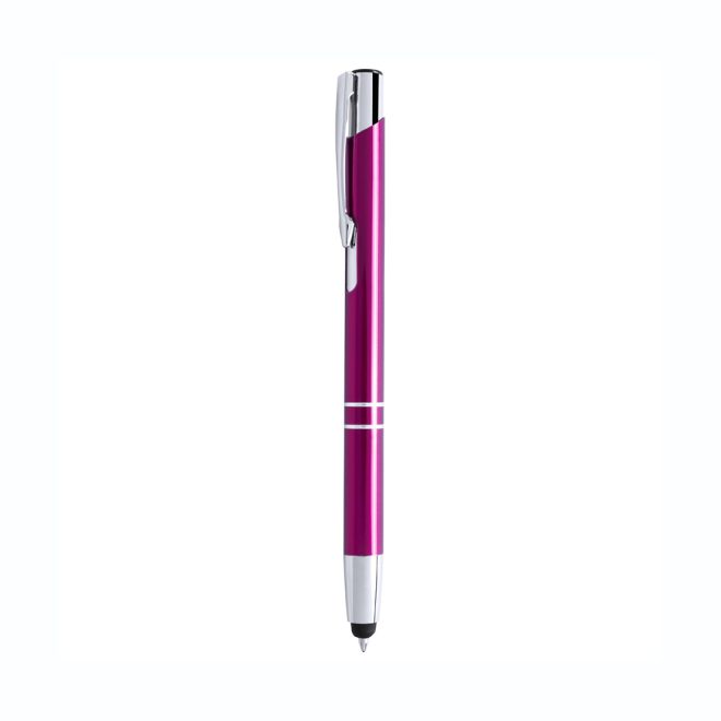 Penna a sfera alluminio con puntatore touch - immagine 7