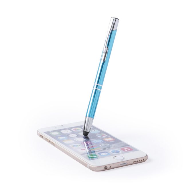 Penna a sfera alluminio con puntatore touch - immagine 5