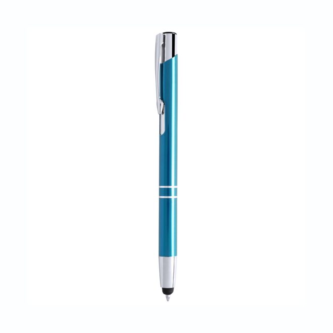 Penna a sfera alluminio con puntatore touch