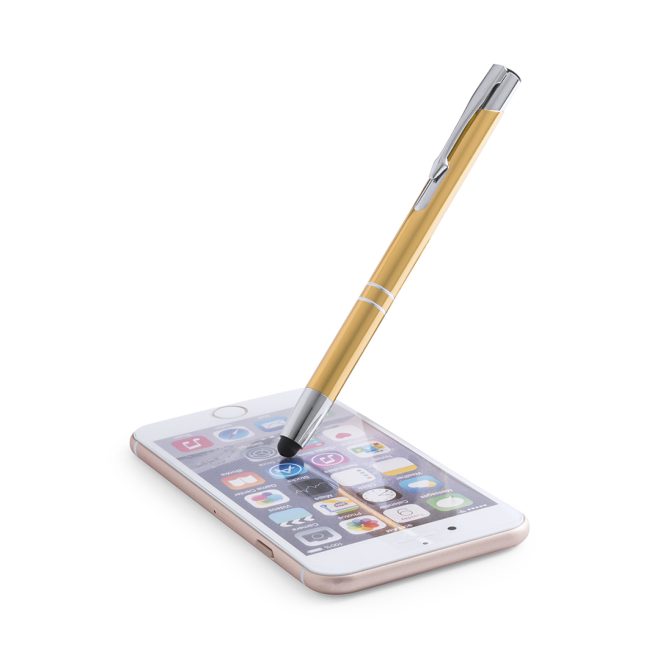 Penna a sfera alluminio con puntatore touch - immagine 4