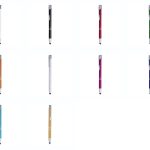 Penna a sfera alluminio con puntatore touch - immagine 2