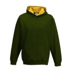 Felpa bambino unisex con cappuccio colorato - immagine 16