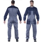 Tuta da lavoro unisex con collo coreano - immagine 3