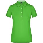 Polo da donna con rifinitura quadrettata sull’orlo del collo - immagine 14