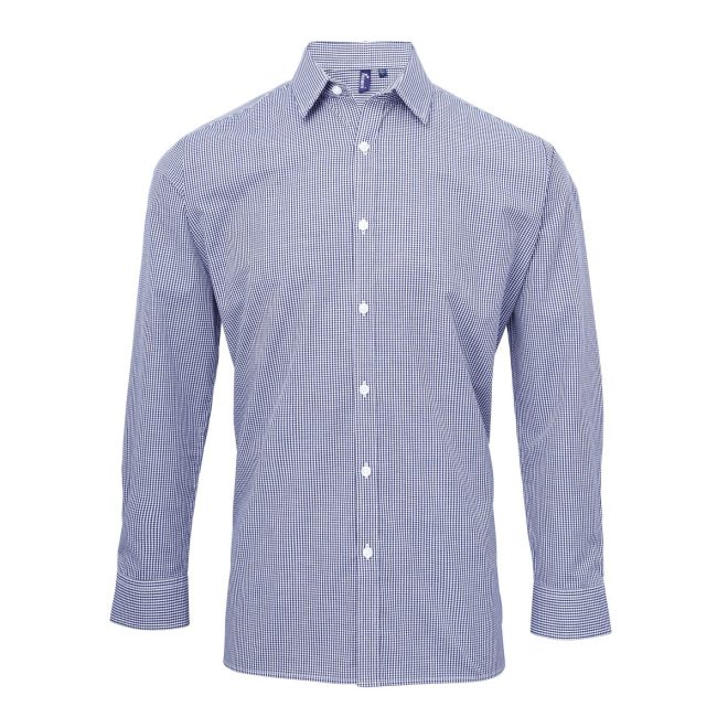 Camicia uomo manica lunga in cotone - immagine 4
