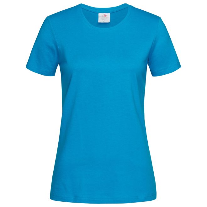 T-shirt da donna con cucitura a doppio ago - immagine 11
