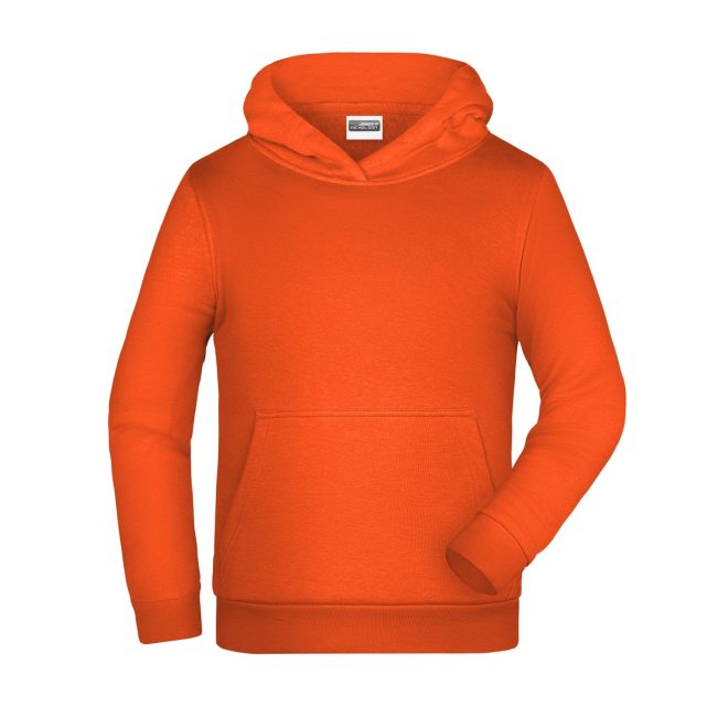 Felpa unisex da bambino con cappuccio ed interno felpato - immagine 7