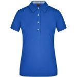 Polo da donna con rifinitura quadrettata sull’orlo del collo - immagine 7