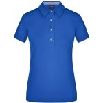 Polo da donna con rifinitura quadrettata sull’orlo del collo - immagine 6