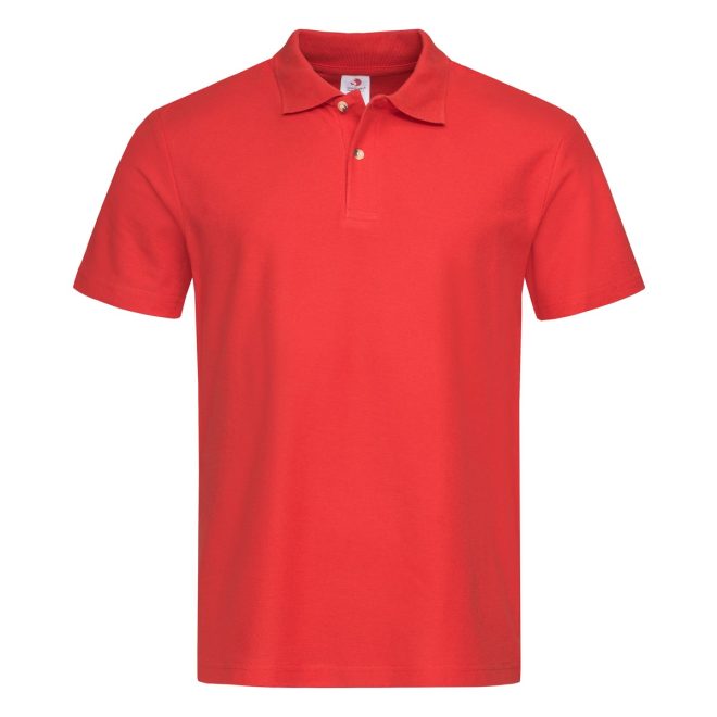 Polo uomo maniche corte con bottoni stile corno - immagine 4