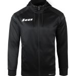 Felpa con cappuccio e zip intera