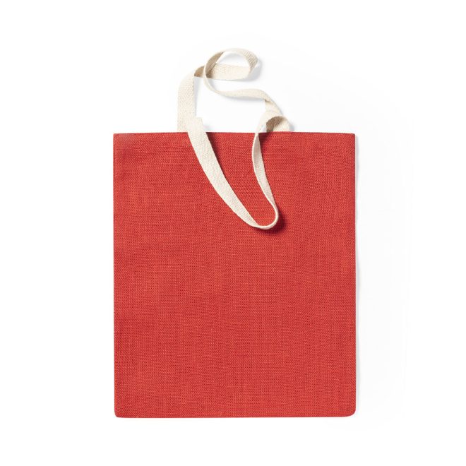 Borsa juta e cotone in diversi colori - immagine 3