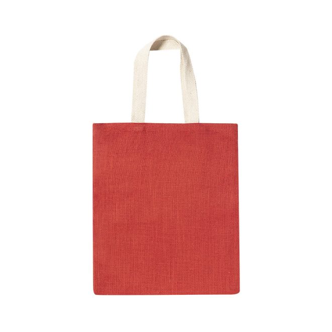 Borsa juta e cotone in diversi colori - immagine 4