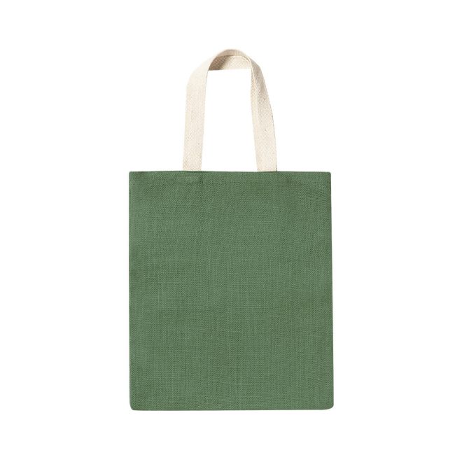 Borsa juta e cotone in diversi colori - immagine 5
