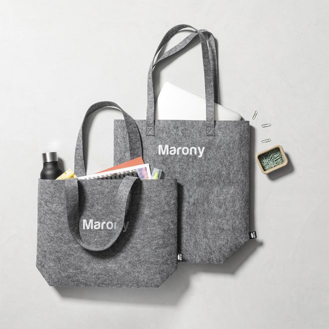 Borsa in feltro riciclato - immagine 5