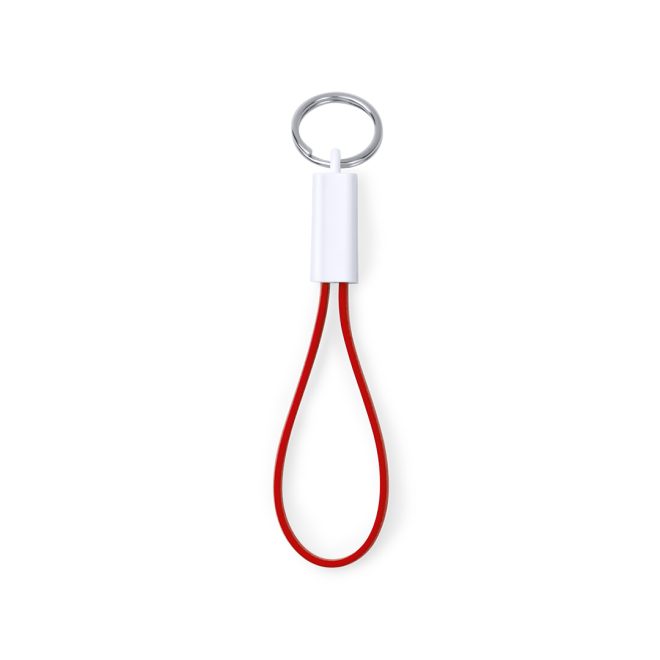 Portachiavi / caricabatterie con connessione micro USB - immagine 7