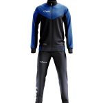 Tuta da allenamento con mezza zip e zip al pantalone - immagine 9
