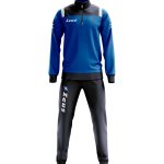 Tuta da allenamento con mezza zip e zip al pantalone - immagine 4