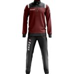 Tuta da allenamento con mezza zip e zip al pantalone - immagine 6