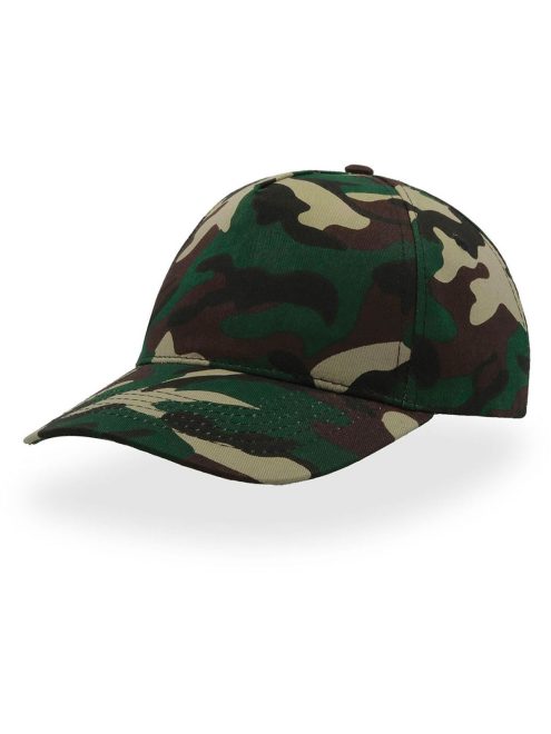 Cappellino a 5 pannelli con chiusura in velcro - immagine 16