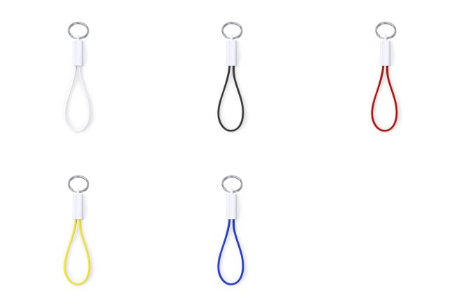 Portachiavi / caricabatterie con connessione micro USB - immagine 9