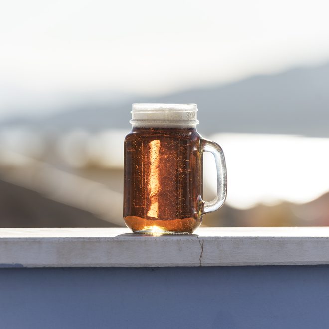 Vaso in vetro trasparente da 500ml per cocktail e bevande - immagine 3